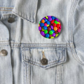 Colorful Smarties Buttonnen Ronde Button 5,7 Cm (In situ)