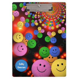 Colorful Smile Facks & Cute Happy Smile Bubbles Klembord