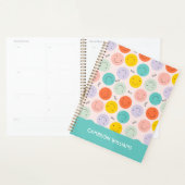 Colorful Smilling Happy Face Pattern Planner (Display)
