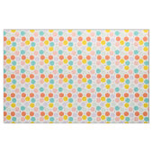 Colorful Smilling Happy Face Pattern Stof (Fat Quarter)