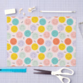Colorful Smilling Happy Face Pattern Tissuepapier (Craft)