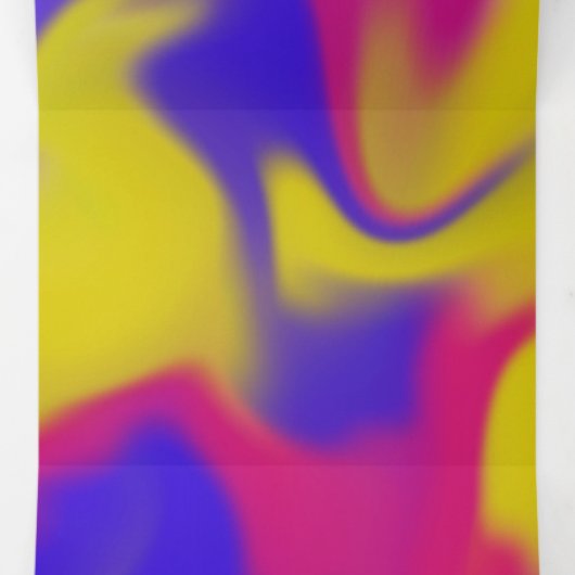 Colorful Smudge Drieluik Kaart (Binnenkant midden)