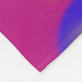 Colorful Smudge Fleece Deken (Hoek)