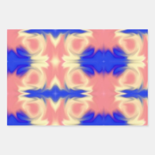 Colorful Smudge Inpakpapier Vel (Voorkant)