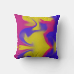 Colorful Smudge Kussen