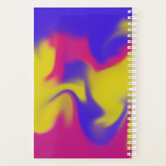 Colorful Smudge Planner (Achterkant)