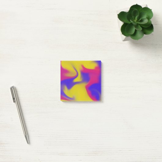 Colorful Smudge Post, notitie Post-it® Notes (Kantoor)