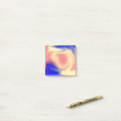 Colorful Smudge Post, notitie Post-it® Notes (Op bureau)