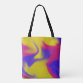 Colorful Smudge Tote Bag (Achterkant)