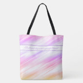 Colorful Smudges Tote Bag (Achterkant)