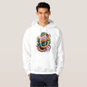 Colorful Snake Hoodie (Voorkant volledig)
