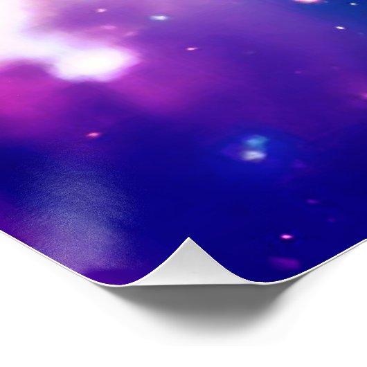 Colorful Snake Nebula Galaxy Art Glossy Poster (Hoek)