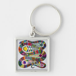 Colorful Snake Sleutelhanger