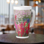 Colorful Snapdragon Garden Floral Latte Mok