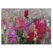 Colorful Snapdragon Garden Floral Snijplank (Voorkant)