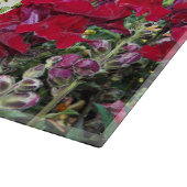 Colorful Snapdragon Garden Floral Snijplank (Hoek)