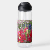 Colorful Snapdragon Garden Floral Waterfles (Achterkant)