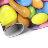 Colorful Snoep Kerstmis Cadeaupapier (Rol Hoek)