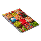 Colorful snoep-laptop notitieboek (Rechterzijde)