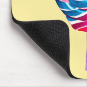 Colorful snoep lolly waterverf art. muismat (Hoek)