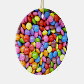 Colorful Snoep Patroon Keramisch Ornament (Rechts)