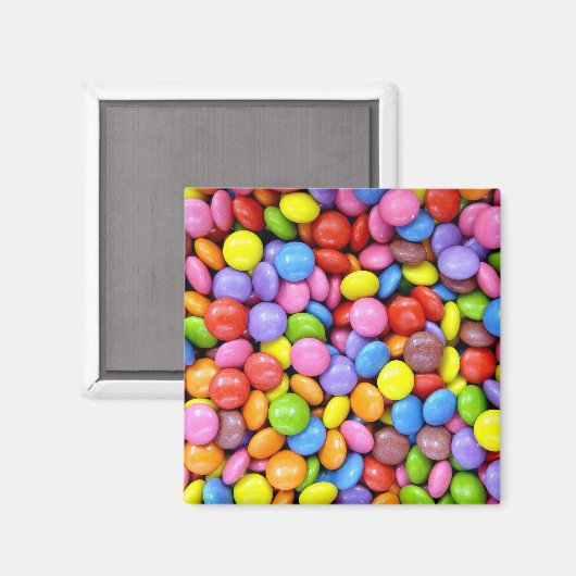 Colorful Snoep Patroon Magneet (Voorkant / Achterkant)
