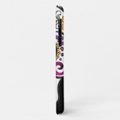 Colorful Snoep Skull Hoesje-Mate iPhone Case (Achterkant/links)