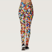Colorful Snoep Sprinkle Balls Leggings (Achterkant)