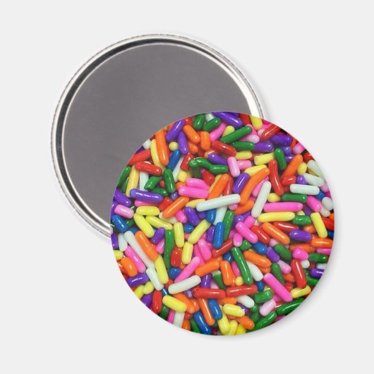 Colorful Snoep Sprinkles Magneet (Voorkant / Achterkant)