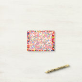 Colorful Snoep Sprinkles Post-it® Notes (Op bureau)