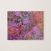 Colorful Snowflake Abstract Legpuzzel (Horizontaal)