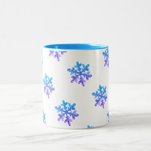 Colorful Snowflakes Gift Mok (Center)