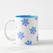 Colorful Snowflakes Gift Mok (Links)