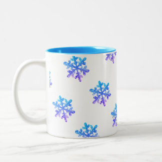 Colorful Snowflakes Gift Mok
