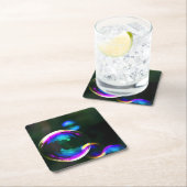 Colorful Soap Bubbles Floating Kartonnen Onderzetters (Insitu)
