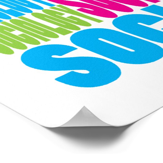 Colorful Sociology Poster (Hoek)