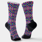 Colorful socks featuring a vibrant sokken (Gebogen)
