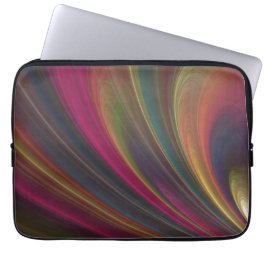 Colorful Soft Sand Waves Laptop Sleeve