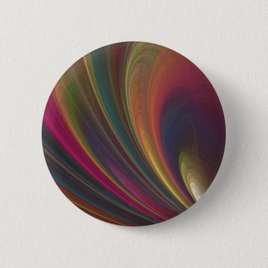 Colorful Soft Sand Waves Ronde Button 5,7 Cm (Voorkant)