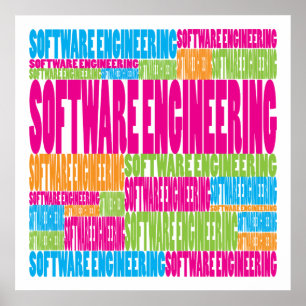 Colorful Software Engineering Poster