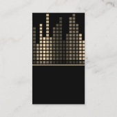 Colorful Sound Bar-kwalificator Visitekaartje (Achterkant)