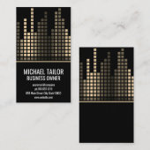 Colorful Sound Bar-kwalificator Visitekaartje (Voorkant / Achterkant)