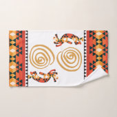 Colorful Southwestern Kokopelli Bath Towel Set Bad Handdoek (Handdoek)