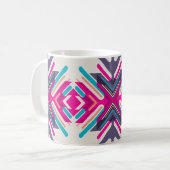 Colorful Southwestern Style Koffiemok (Voorkant links)