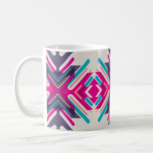 Colorful Southwestern Style Koffiemok (Links)