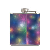 Colorful Sparkles Party Lights Heupfles (Achterkant)