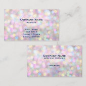 Colorful Sparkles Visitekaartje (Voorkant / Achterkant)