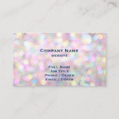 Colorful Sparkles Visitekaartje (Voorkant)