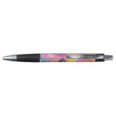 Colorful Sparrow and Rainbow Bubble  Pen (Achterkant)