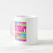 Colorful Speech Therapy Koffiemok (Voorkant links)